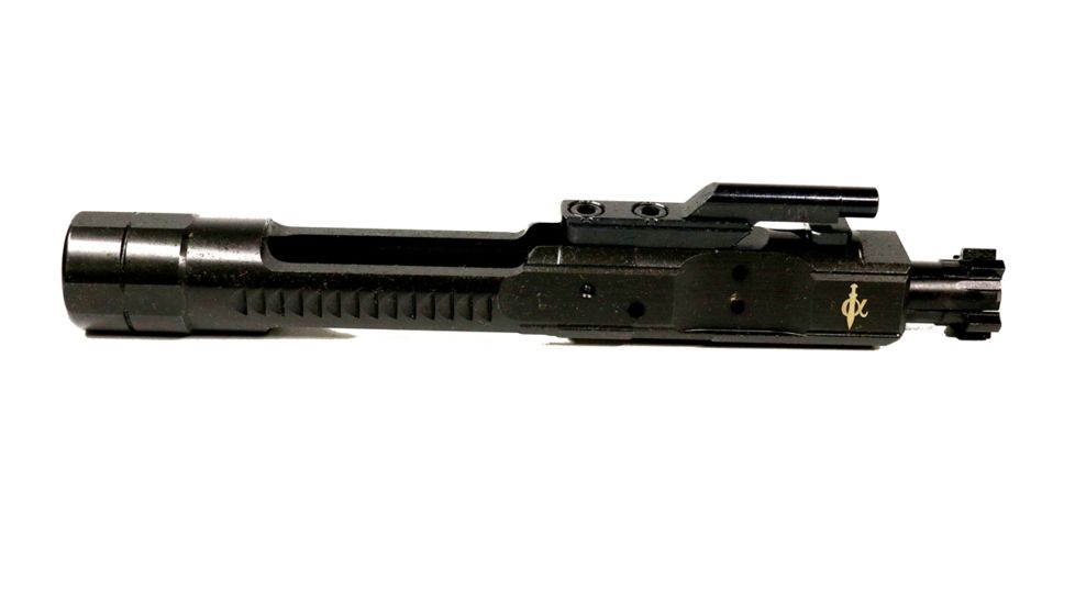 Alpha Shooting Sports ALPHA Premium 5.56 V2 Bolt Carrier Group, QPQ Nitride/Melonite Plated, Black MELBCGPv2