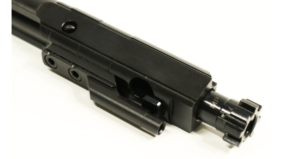 Alpha Shooting Sports ALPHA Premium 5.56 V2 Bolt Carrier Group BCG, QPQ Nitride/Melonite Plated, Black MELBCGPv2