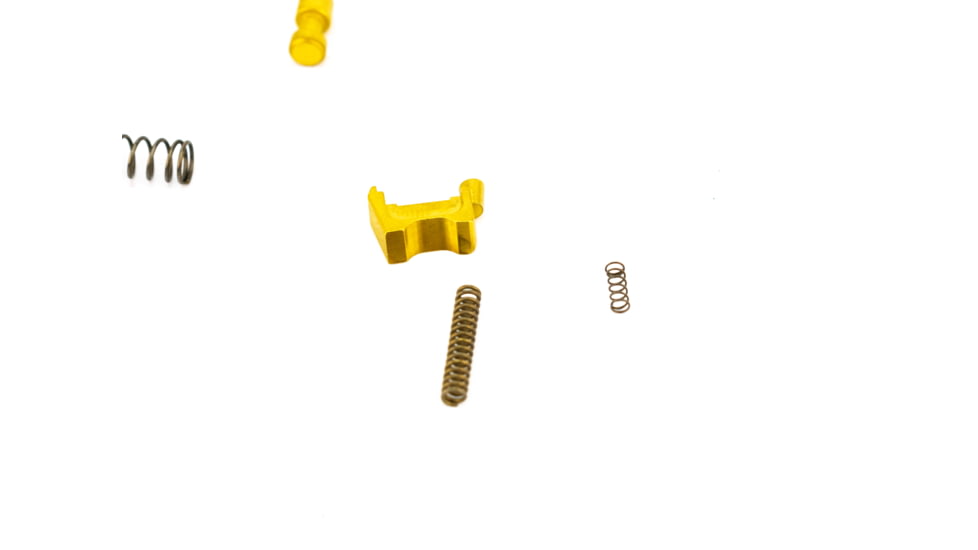 Alpha Shooting Sports ALPHA TiN G17 Super Duty 9mm Slide Completion Kit w/ TiN Guide Rod, TiN, ALPTiNG17SDSCK