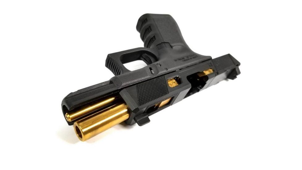 Alpha Shooting Sports ALPHA V5 Glock 19 Gen 3 Executive Carry Slide, Nitride, Black, G19EXECV53GNIT
