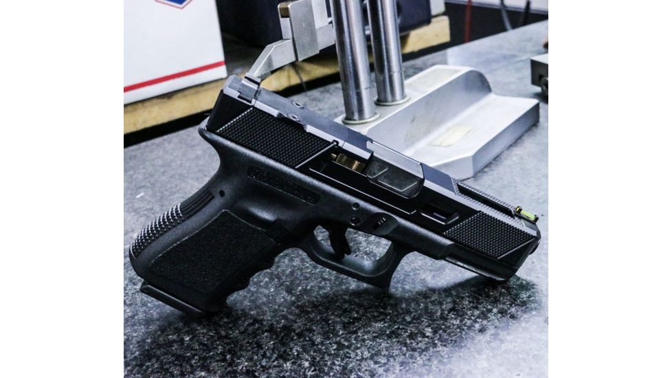 Alpha Shooting Sports ALPHA V5 Glock 19 Gen 3 Executive Carry Slide, Nitride, Black, G19EXECV53GNIT