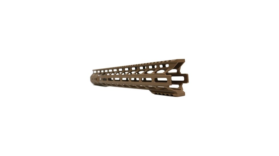 Alpha Shooting Sports AR15 15.8in Pitch Fork Handguard, Flat Dark Earth ALPML15FDEPF