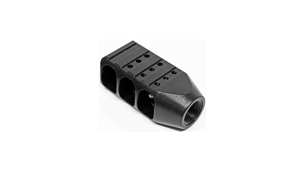 Alpha Shooting Sports Colossal Comp 5.56, 0.5-28 Thread, Black CCMB556