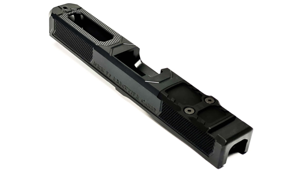 Alpha Shooting Sports Executive Carry V5 Slide for Glock, 10mm, Glock 20, Gen3, Nitride Finish, Black, G20G3V5NIT