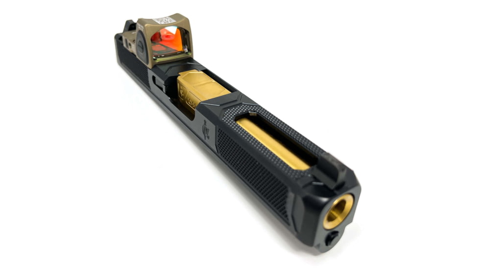 Alpha Shooting Sports Executive Carry V5 Slide for Glock, 10mm, Glock 20, Gen3, Nitride Finish, Black, G20G3V5NIT