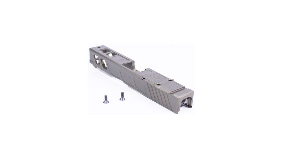 Alpha Shooting Sports G19 Marksman V4 Slide G19 Gen3 w/ RMR Cut, Matte Stainless G19 Marksman V4