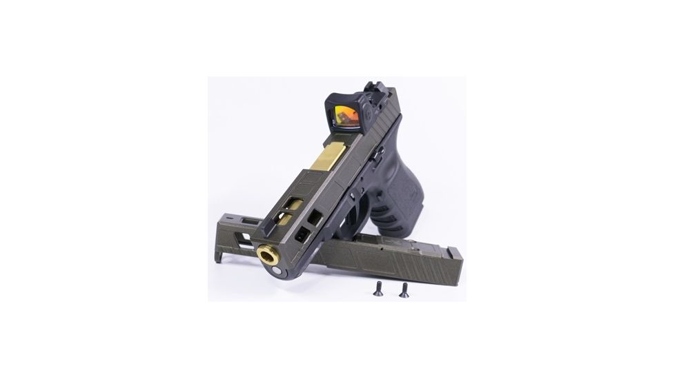 Alpha Shooting Sports G19 Marksman V4 Slide G19 Gen3 w/ RMR Cut, Matte Stainless G19 Marksman V4