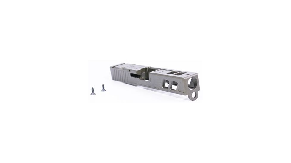 Alpha Shooting Sports G19 Marksman V4 Slide G19 Gen3 w/ RMR Cut, Matte Stainless G19 Marksman V4