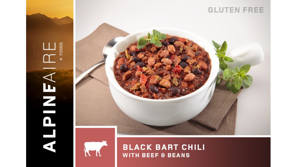 Katadyn Alpine Aire Foods Black Bart Chili With Bean - 2 Servings