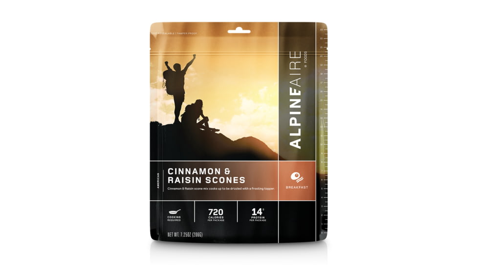 Katadyn Alpine Aire Foods Cinnamon and Raisin Scones - 2 Servings