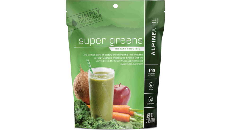 Katadyn Alpine Aire Foods Super Greens Smoothie - 1 Serving