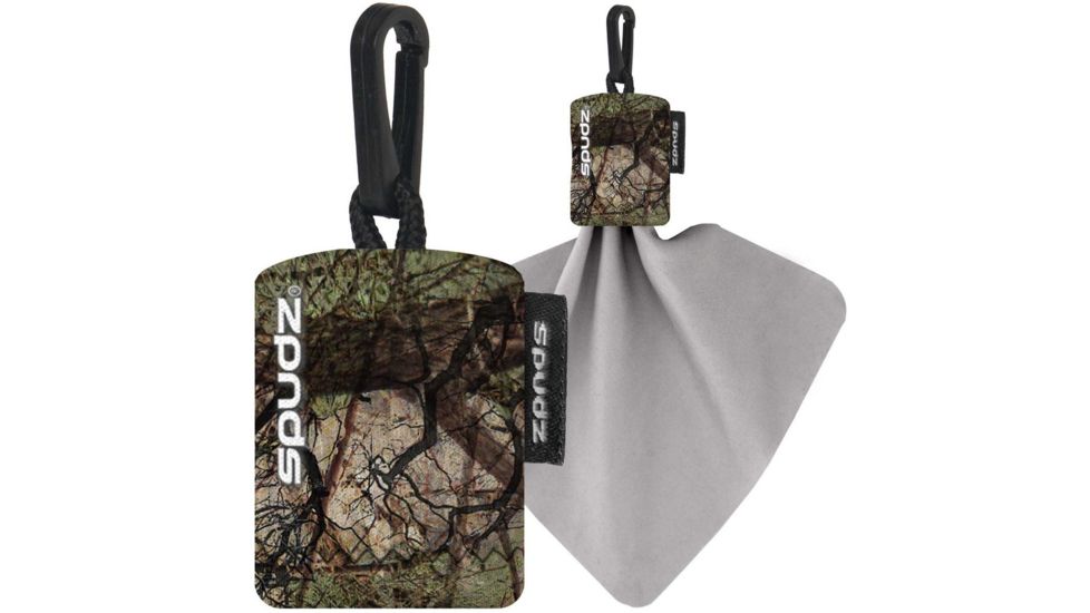 Alpine Innovations Spudz Classic Lens Cloth, Woodland Camo, 6in x 6in SPFD01-D15