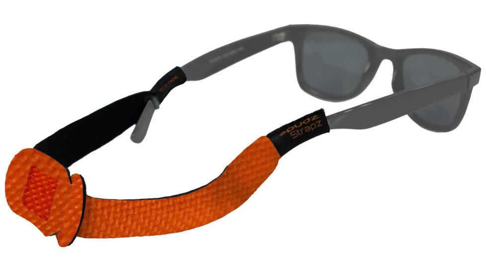 Alpine Innovations Spudz Strapz Floatz Floating Adjustable Eyewear Retainers, Orange STRFD10-DSF-D22