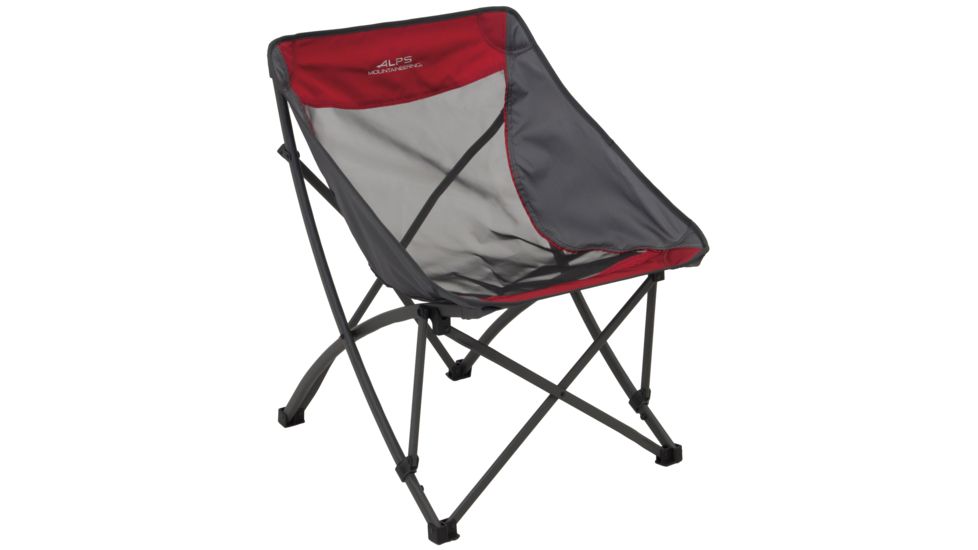 ALPS Mountaineering Camber Chair, Red/Gray, 8012142