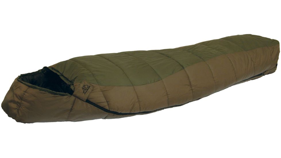 ALPS Mountaineering Desert Ridge 20 Sleeping Bag Synthetic-Green-Long