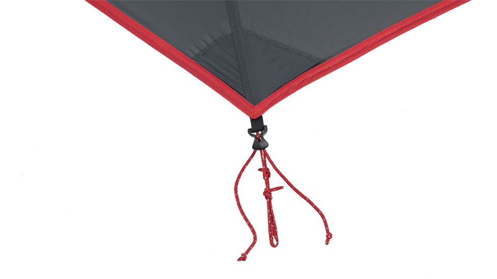 ALPS Mountaineering Hex 2-Person Tent, Charcoal/Red, 5200042