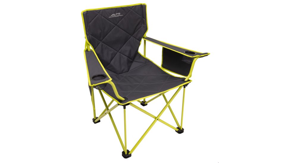ALPS Mountaineering King Kong Chair, Charcoal/Citrus, 8140348