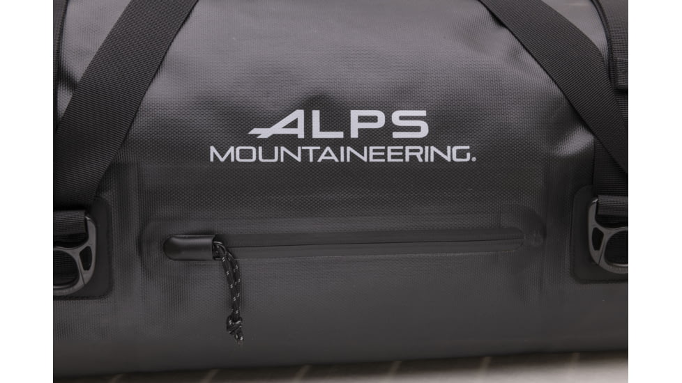 ALPS Mountaineering Monsoon Waterproof Duffle Bag, 50 Liters, Black, 9780001