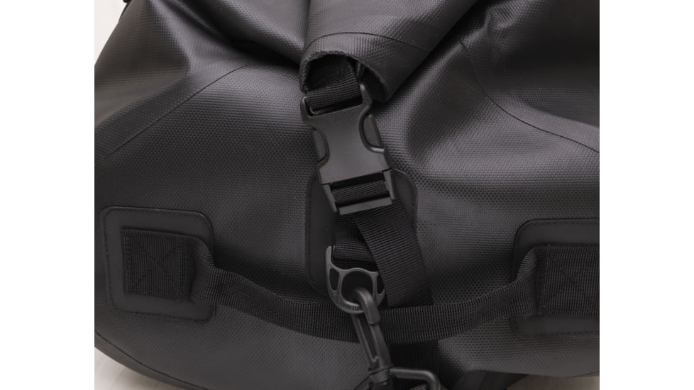 ALPS Mountaineering Monsoon Waterproof Duffle Bag, 50 Liters, Black, 9780001