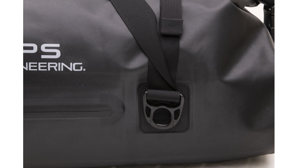 ALPS Mountaineering Monsoon Waterproof Duffle Bag, 50 Liters, Black, 9780001