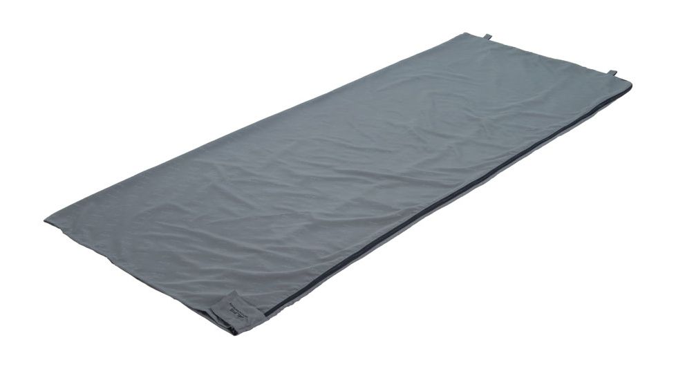 ALPS Mountaineering Rectangle Sleeping Bag Liner-Grey-Microfiber