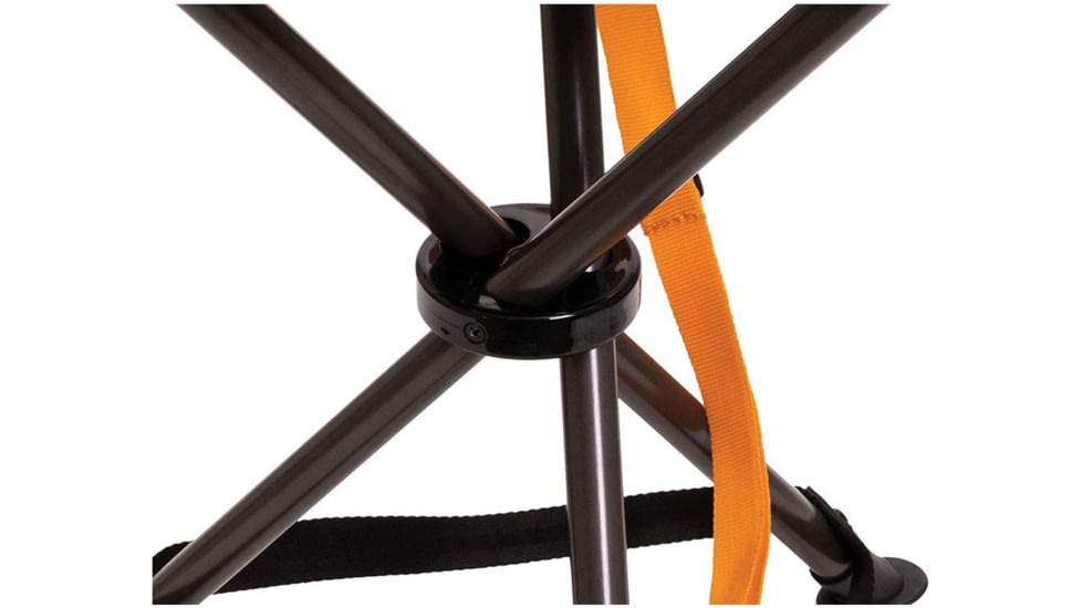 ALPS Mountaineering Tri-Leg Stool, Clay/Apricot, 8120970