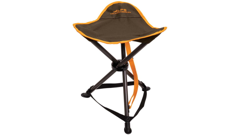 ALPS Mountaineering Tri-Leg Stool, Clay/Apricot, 8120970