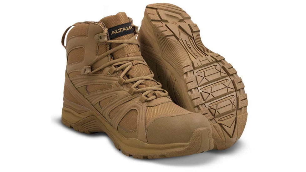 Altama Abootabad Trail Mid Mens Boot, Coyote, 353203-10.0-W