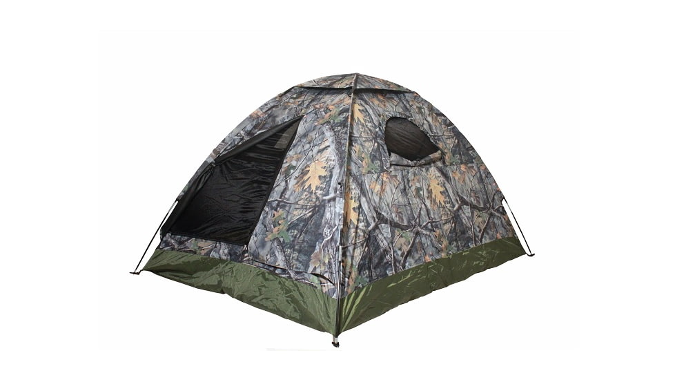 Altan Overnight Hunter Ground Blind, 8.5mm Fiber Glass Frame, 150D, Camo, 200 x 140 x 110 cm, SB-OVN-101