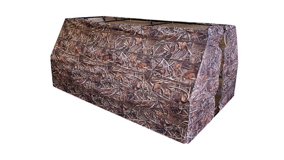 Altan Ultimate Waterfowl Hunting Blind, 4-Person, 600D, Camo, 100 x 60 x 50 in, B-WAT-100A