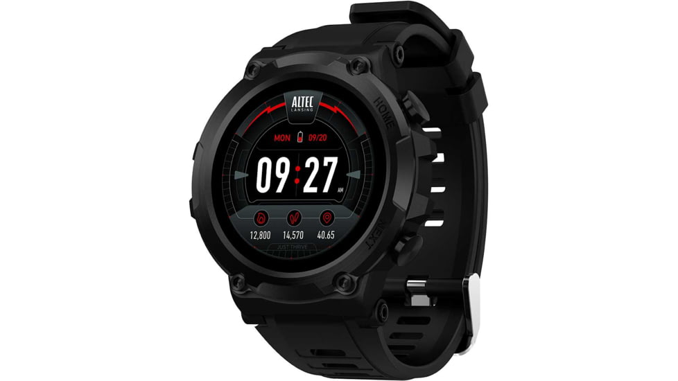 Altec Lansing HAWK Active Smartwatch, Black, ALT-WS100BK