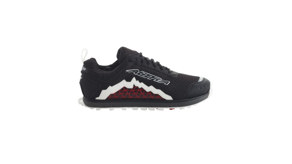 Altra Arrows Lone Peak 1.5 Trail Running Shoe - Men's-Black/Fiery Red-Medium-13 US