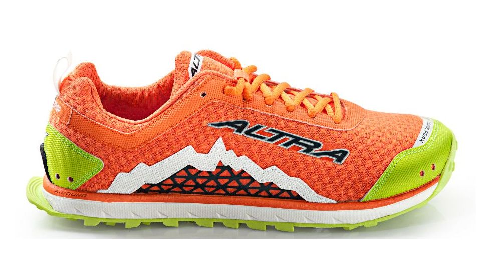 Altra Arrows Lone Peak 1.5 Trail Running Shoe - Women's-Orange/Lime-Medium-11 US