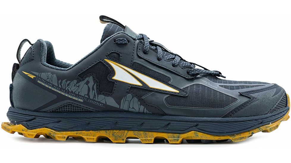 Altra Arrows Lone Peak 4.5 Trailrunning Shoe - Mens, Carbon, 12 US, AL0A4PE5-404-12