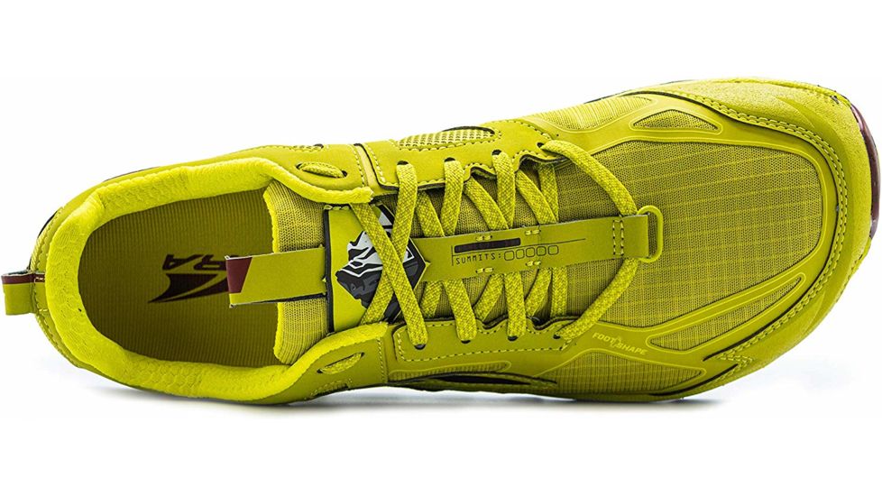 Altra Arrows Lone Peak 4.5 Trailrunning Shoe - Mens, Lime/Red, 8.5 US, AL0A4PE5-312-8.5