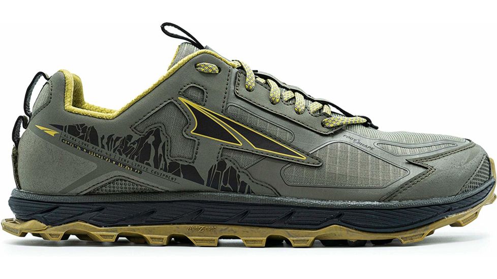 Altra Arrows Lone Peak 4.5 Trailrunning Shoe - Mens, Olive/Willow, 11.5 US, AL0A4PE5-311-11.5