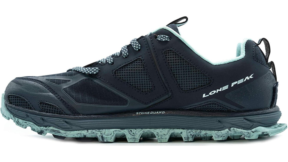 Altra Arrows Lone Peak 4.5 Trailrunning Shoe - Womens, Navy/Light Blue, 9 US, AL0A4QTX-446-9