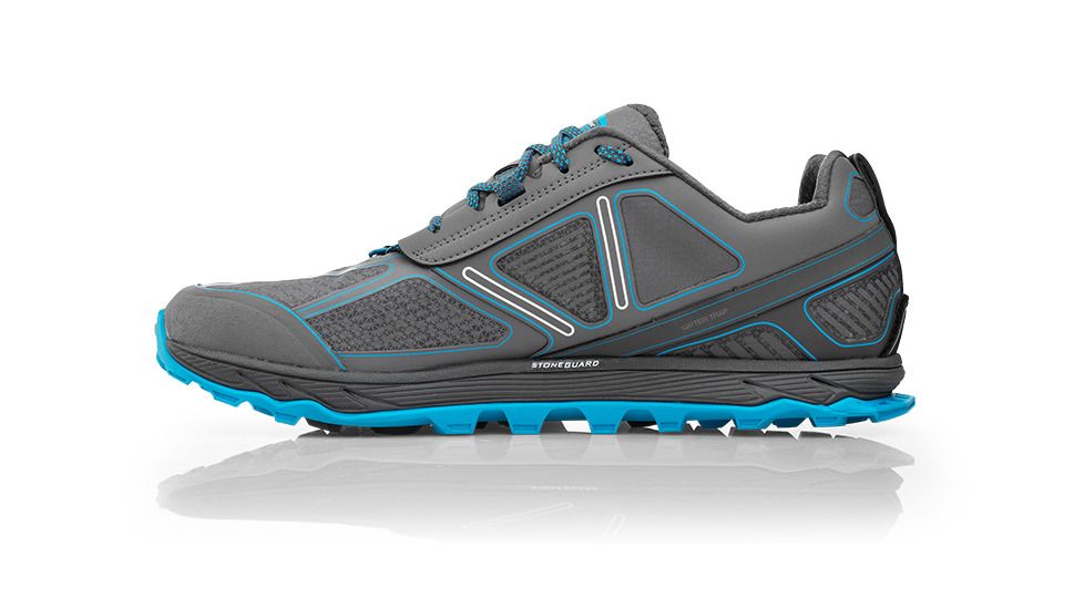 Altra Arrows Lone Peak 4 Low RSM Trailrunning Shoes - Mens, Gray/Blue, Medium, 15, ALM1855L24215000M1