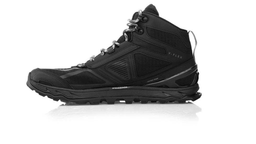 Altra Arrows Lone Peak 4 Mid Mesh Trailrunning Shoes - Men's, Black, 15 US, ALM1855H-000-15
