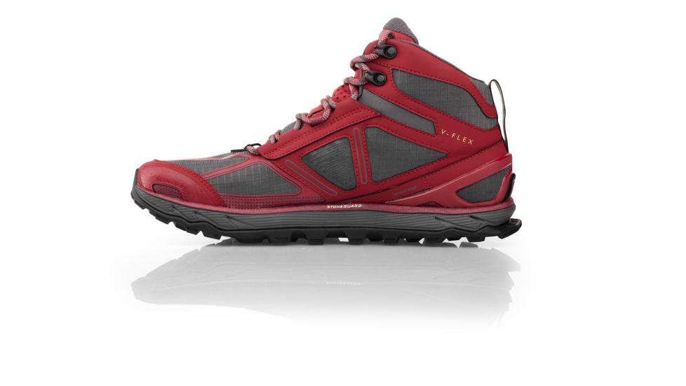 Altra Arrows Lone Peak 4 Mid Mesh Trailrunning Shoes - Mens, Red, Medium, 15, ALM1855H66015000M1
