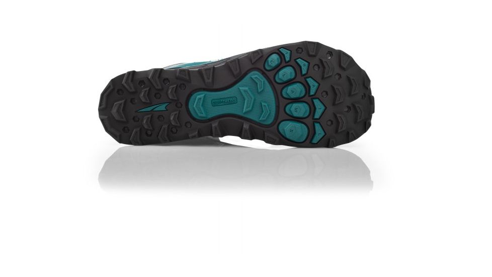 Altra Arrows Lone Peak 4 Mid RSM Trail Running Shoe - Womens, Green/Gray, 8.5 US, AFW1855N-41-085