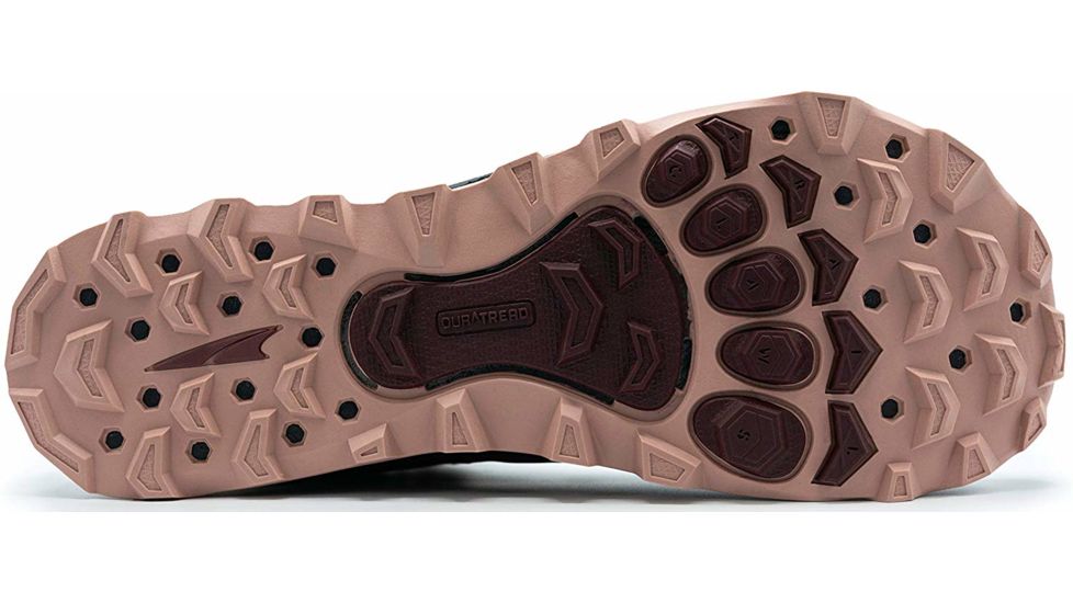 Altra Arrows Lone Peak 4 Mid RSM Trailrunning Shoe - Womens, Dark Port/Light Rose, 6.5 US, ALW1855N-607-6.5