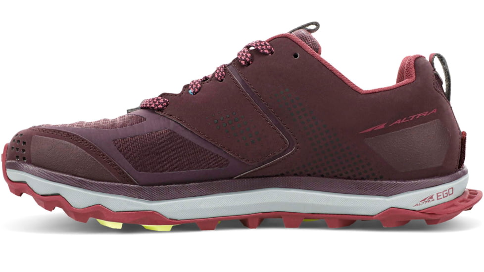 Altra Arrows Lone Peak 5 Shoes - Womens, Dk Port/Lt Rose, 9, AL0A4VR7607-9-MED