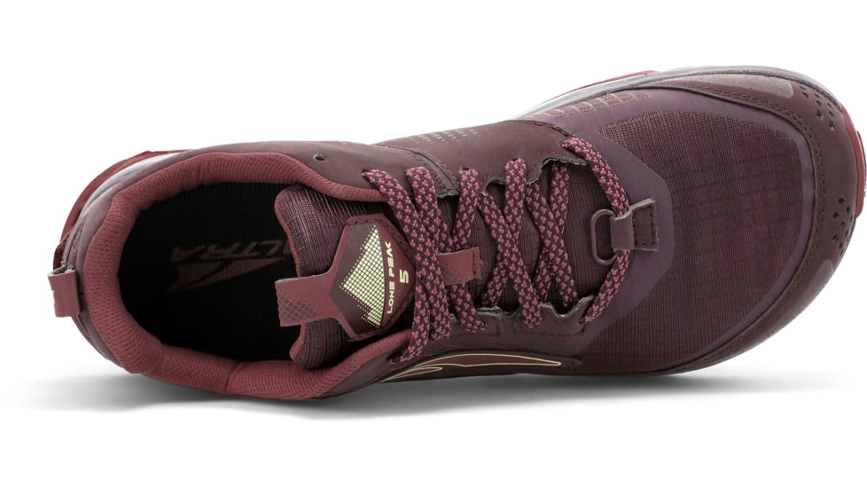 Altra Arrows Lone Peak 5 Shoes - Womens, Dk Port/Lt Rose, 9, AL0A4VR7607-9-MED
