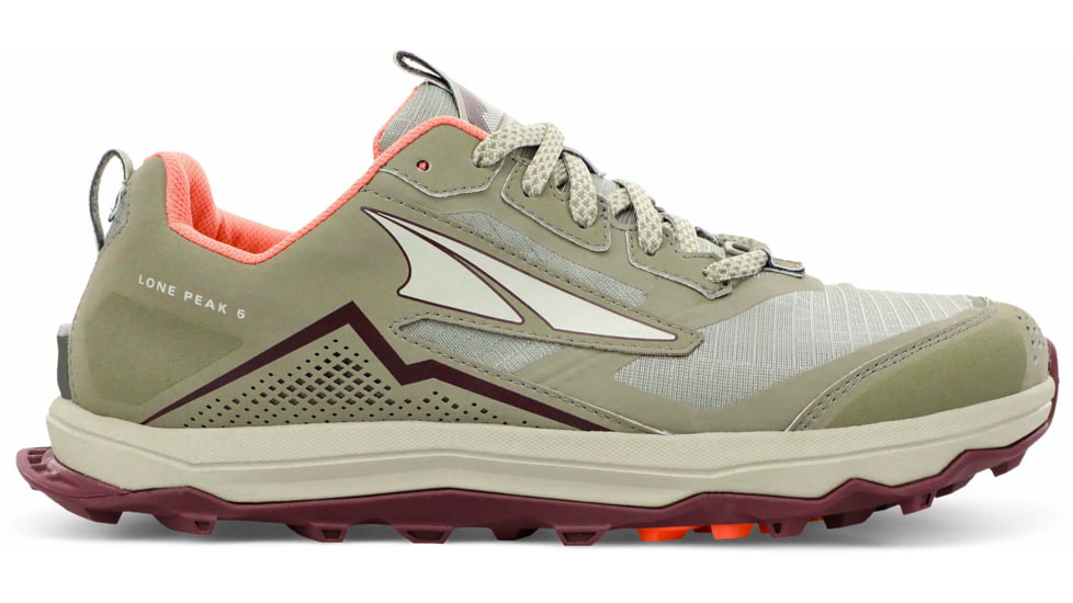 Altra Arrows Lone Peak 5 Shoes - Womens, Khaki, 6.5, AL0A4VR7017-6.5-MED
