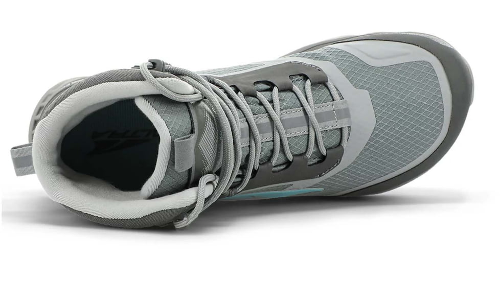 Altra Arrows Lone Peak All-Weather Mid Shoes - Womens, Gray/Green, 6.5, Medium, AL0A4VRA231-6.5-MED
