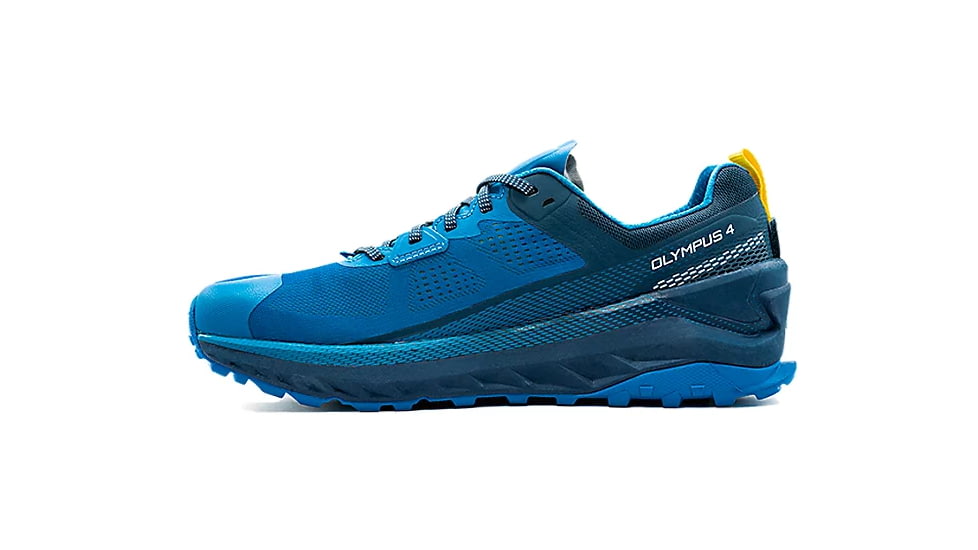 Altra Arrows Olympus 4 Shoes - Mens, Blue/Yellow, 8, AL0A4VQM470-8-MED