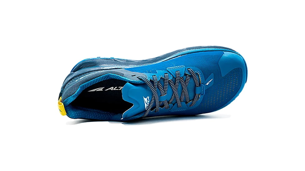 Altra Arrows Olympus 4 Shoes - Mens, Blue/Yellow, 8, AL0A4VQM470-8-MED
