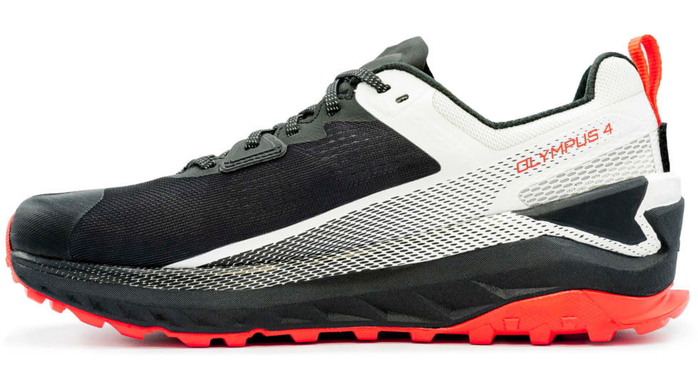 Altra Arrows Olympus 4 Trailrunning Shoes - Mens, Black/White, 8, AL0A4VQM010-8-MED