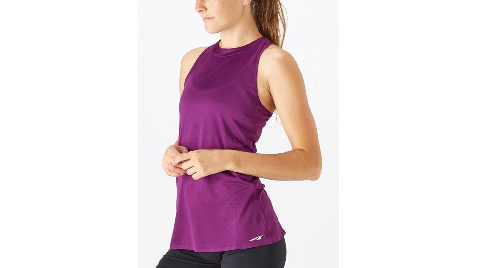 Altra Arrows Performance Tank 2 - Womens, Dark Purple, Medium, AAW18S2B3-1-MD